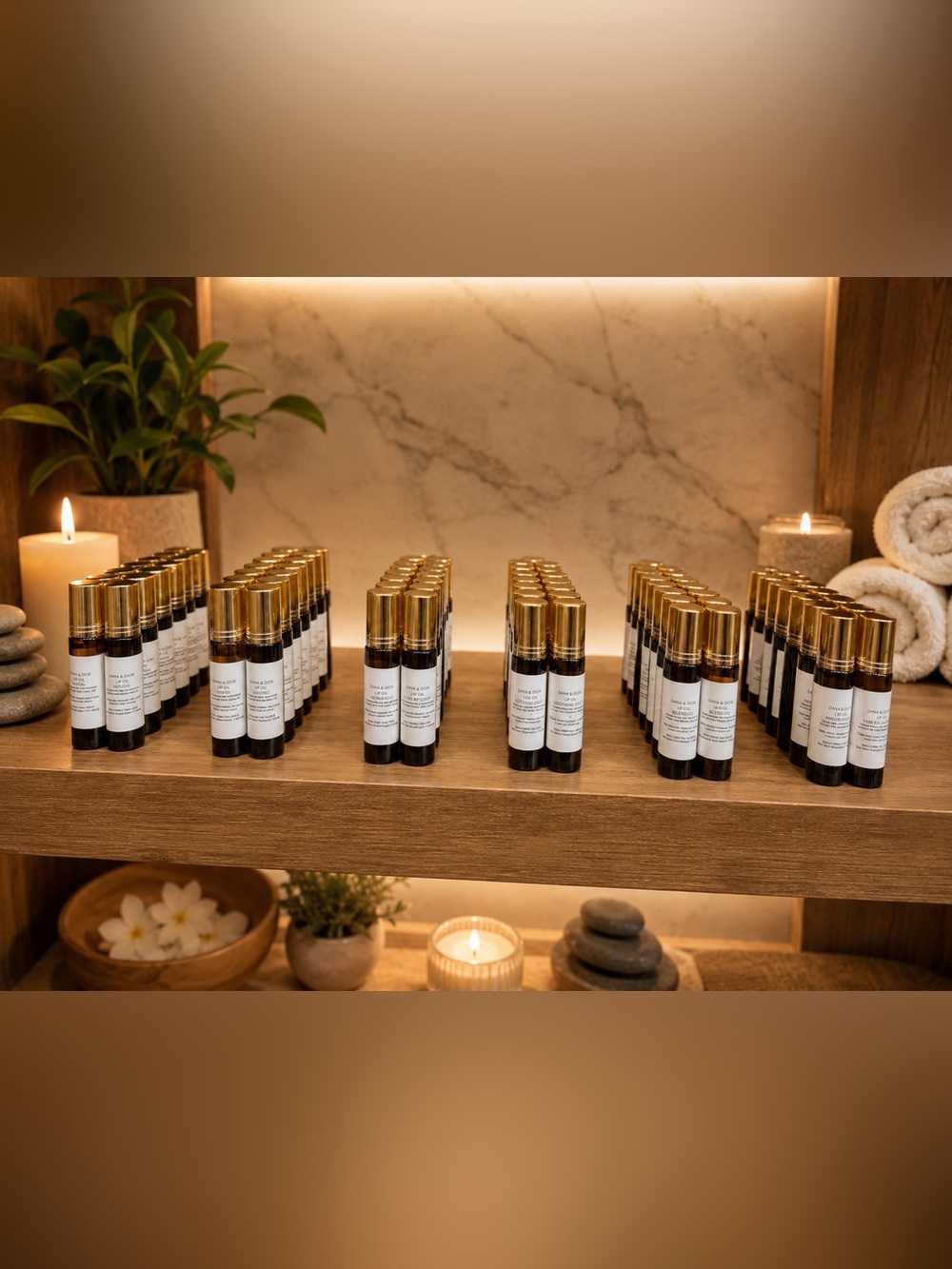 Natural Lip Oil- Pick 1- 10ml Roller - Picture 1 of 1
